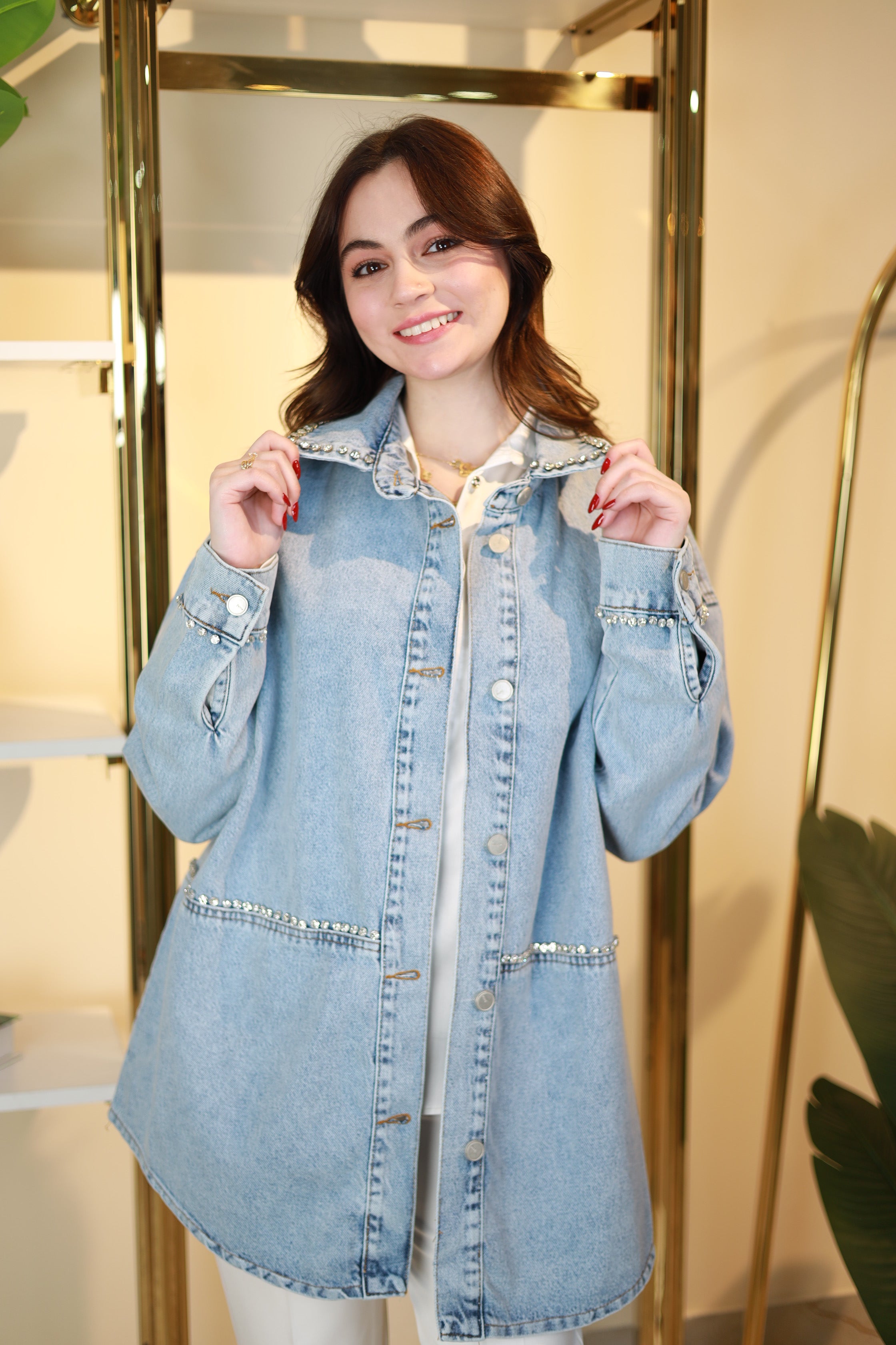 CHEMISE JEANS FAME 6918