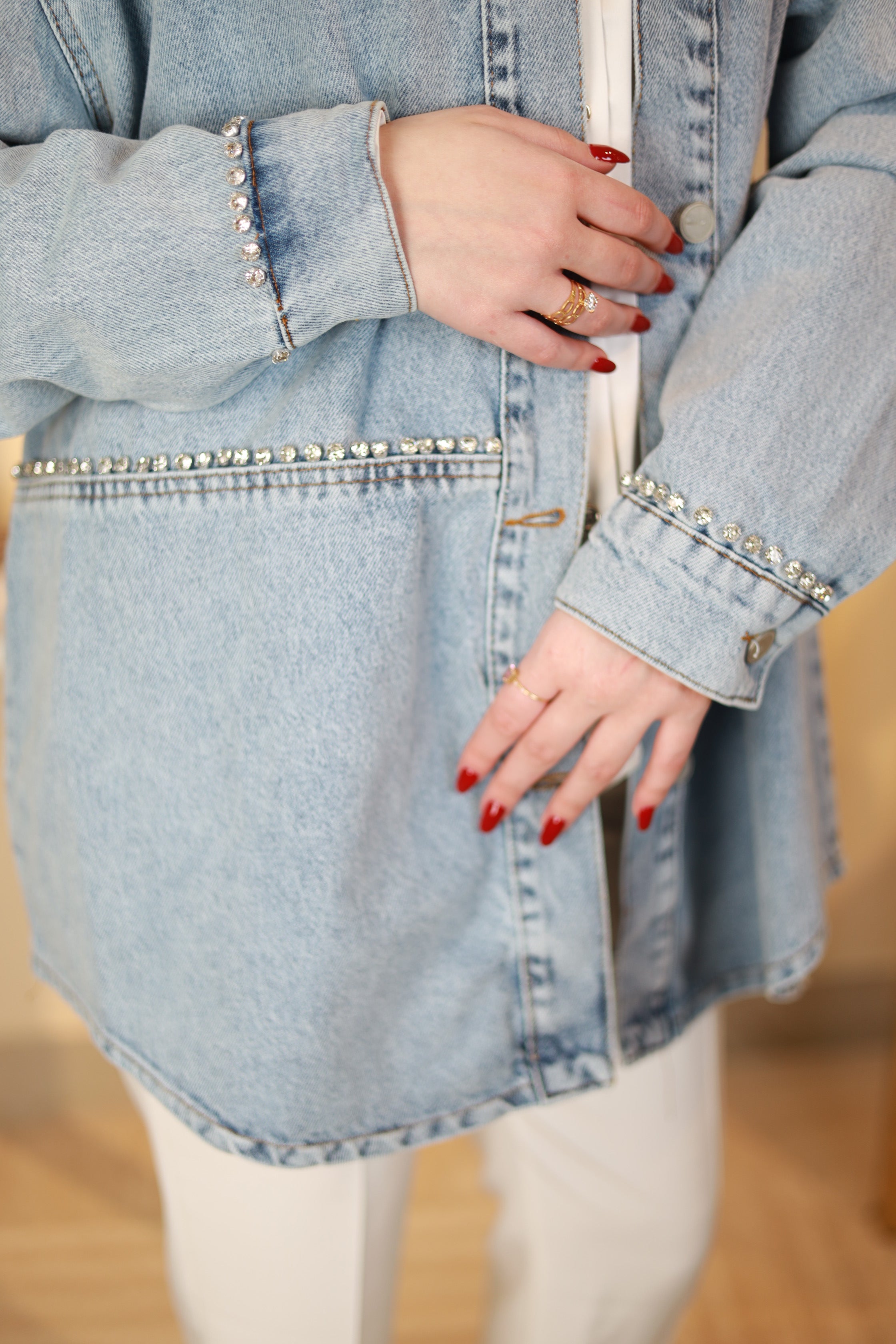 CHEMISE JEANS FAME 6918