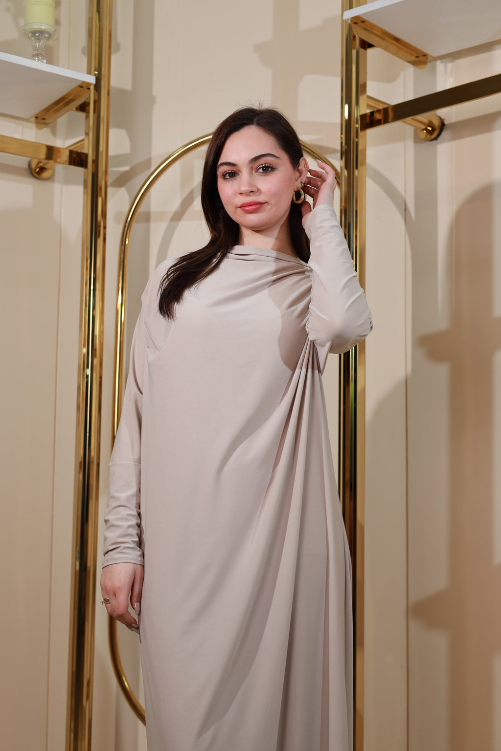 Dress Bej AJAL
